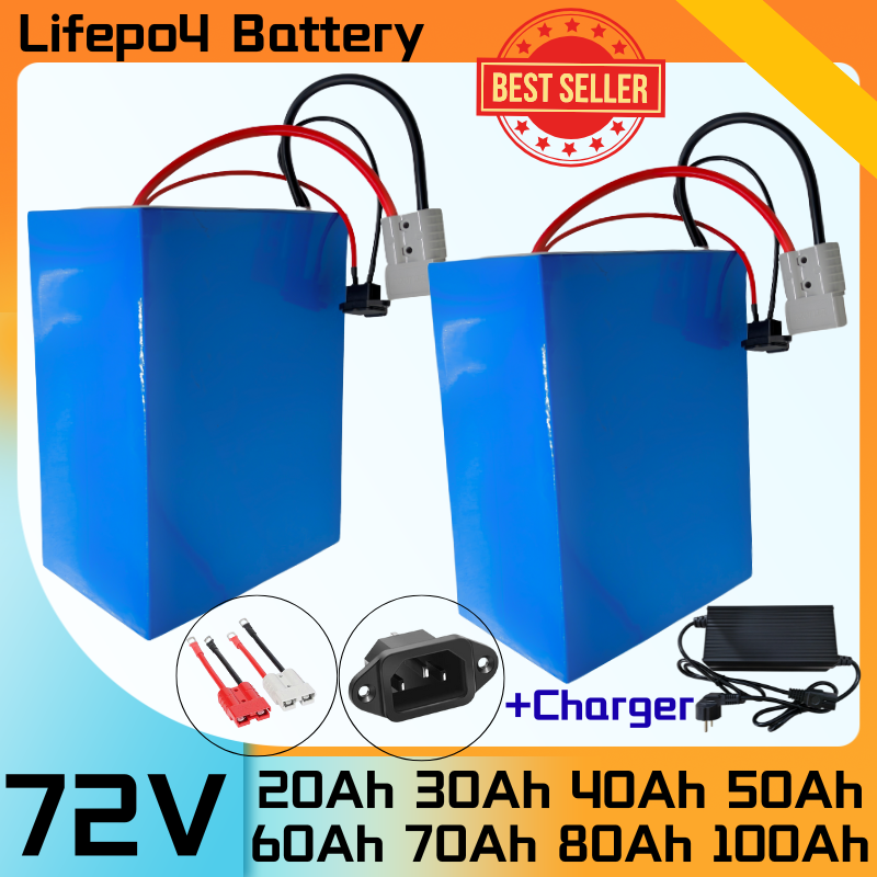 72V 40Ah Lifepo4 Battery Pack - Baterai Lithium LiFePO4 XNY 72V dengan