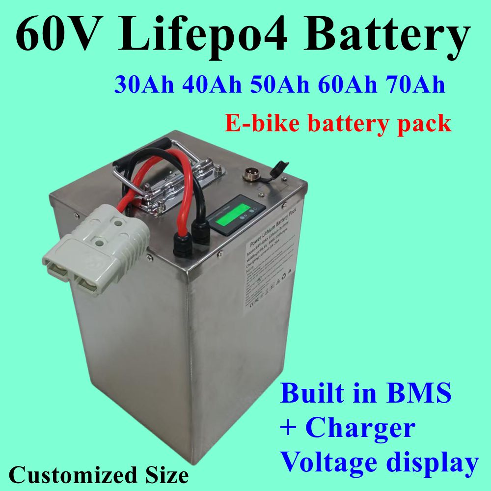 60V 50Ah Electric Scooter Battery - Baterai LiFepo4 60V 50Ah 60AH 70Ah