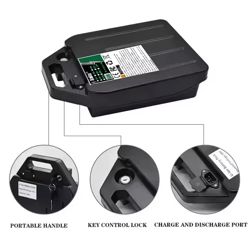 Baterai lithium kendaraan list - 60V 50Ah Electric Scooter Battery ulasan dan harga