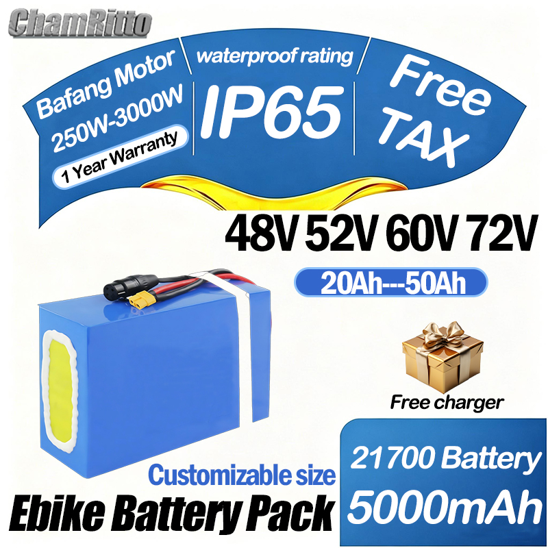 Baterai Sepeda Listrik 60V 72V - 60V 50Ah Electric Scooter Battery ulasan dan harga