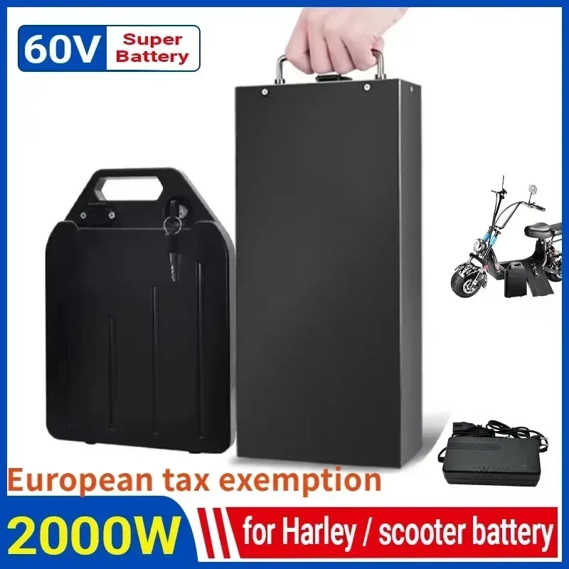 Baterai Lithium 60V dengan Pro - 60V 50Ah Electric Scooter Battery ulasan dan harga
