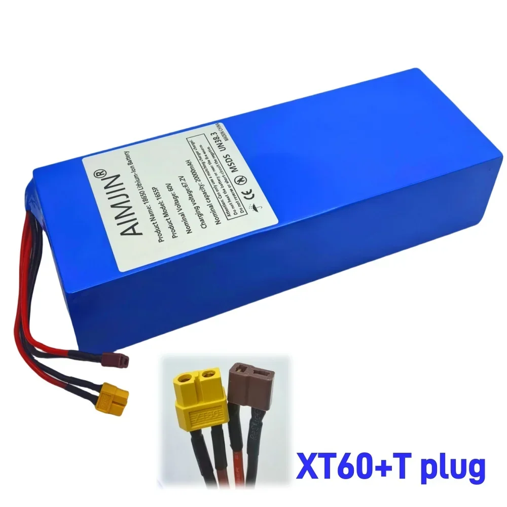 Baterai Li-ion 20000mAh 16S5P  - 72V 40Ah Lifepo4 Battery Pack ulasan dan harga